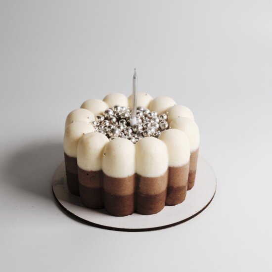 Торт бенто Три шоколада без сахара и глютена