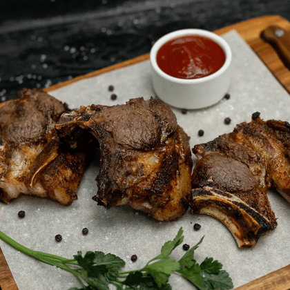 Шашлык из баранины на кости