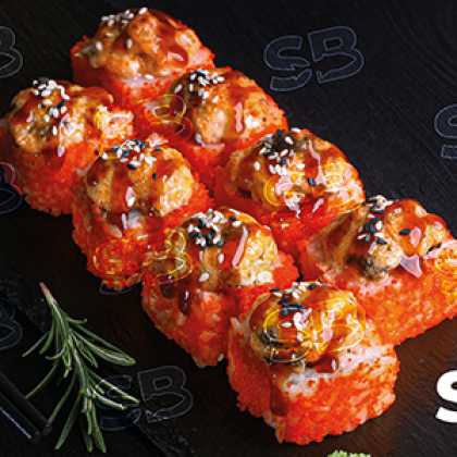 Ролл Креветка спайси hot