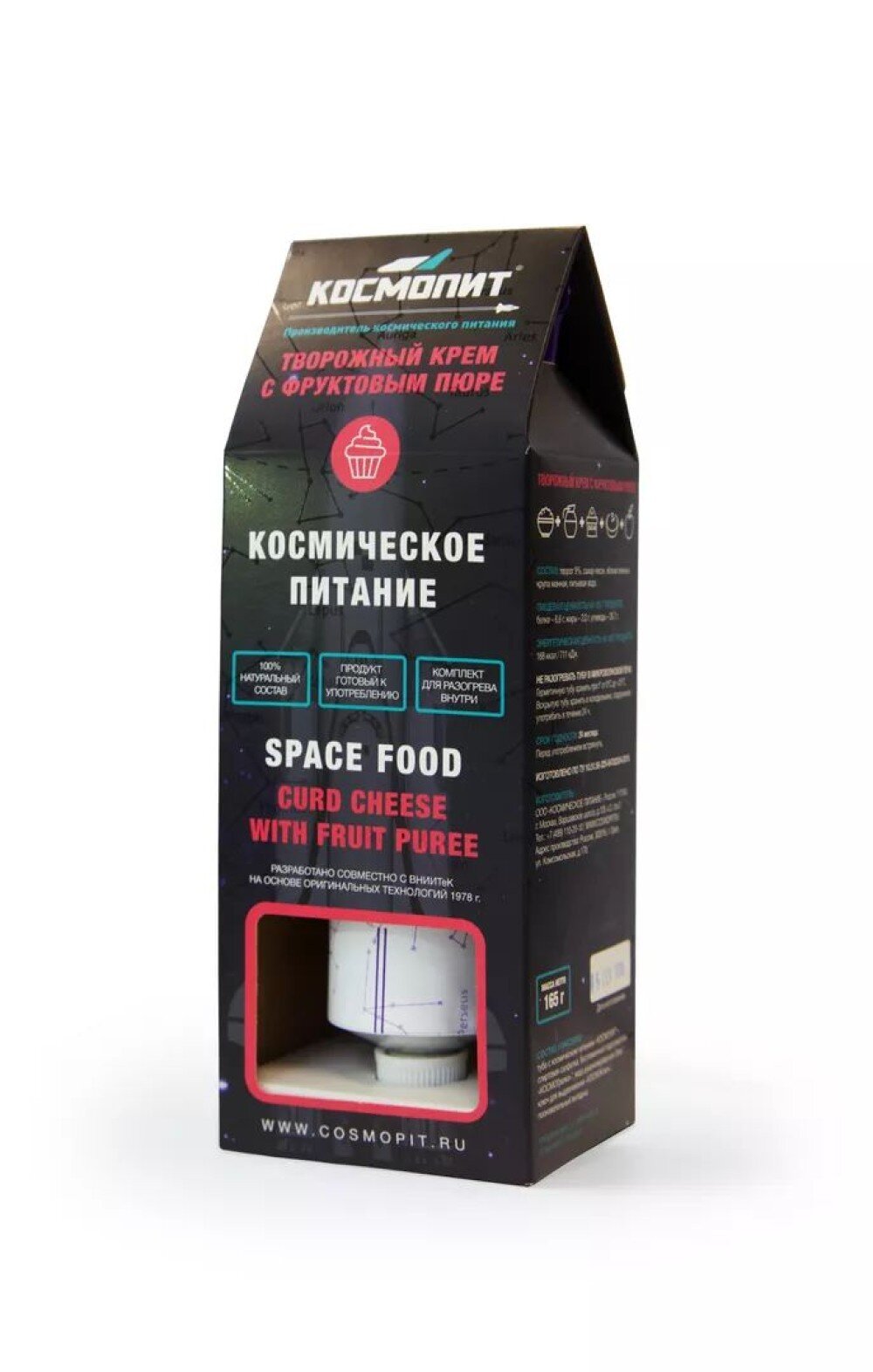 Космопит творожный крем с фруктовым желе