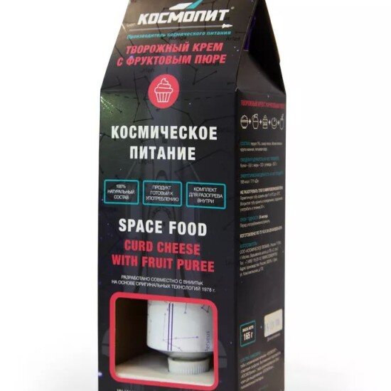 Космопит творожный крем с фруктовым желе