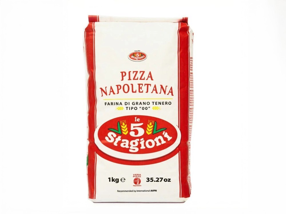 Итальянская мука для пиццы 00 "Le 5 Stagioni" Pizza Napoletana, 1 кг
