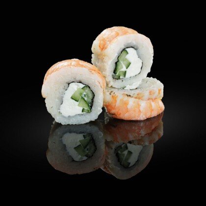 Филадельфия с тигровой креветкой