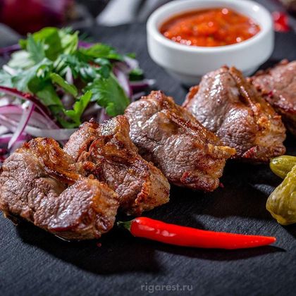 Шашлык из баранины мякоти