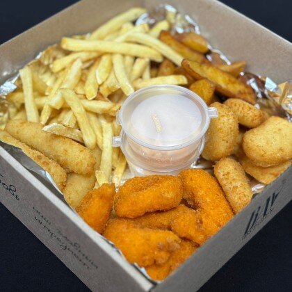 Бокс "Стрипсы и фри"