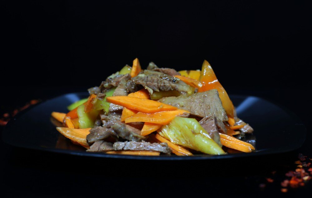 Холодная говядина с перцем