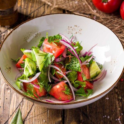 Салат по грузински