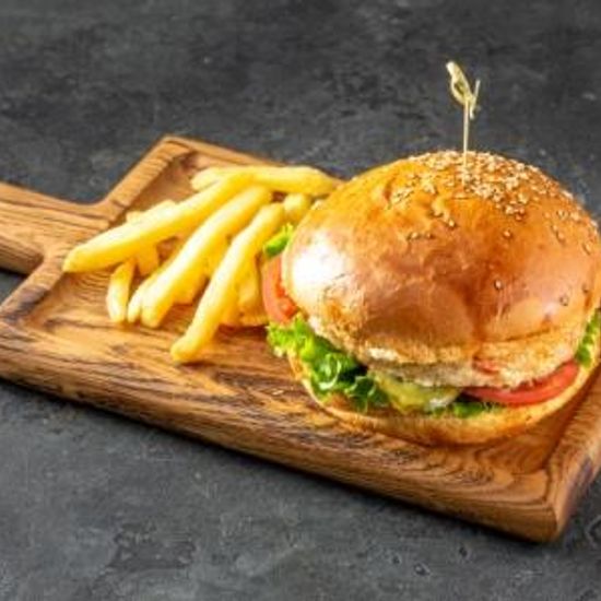 Куриный бургер