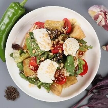 Салат Хрустящий баклажан -