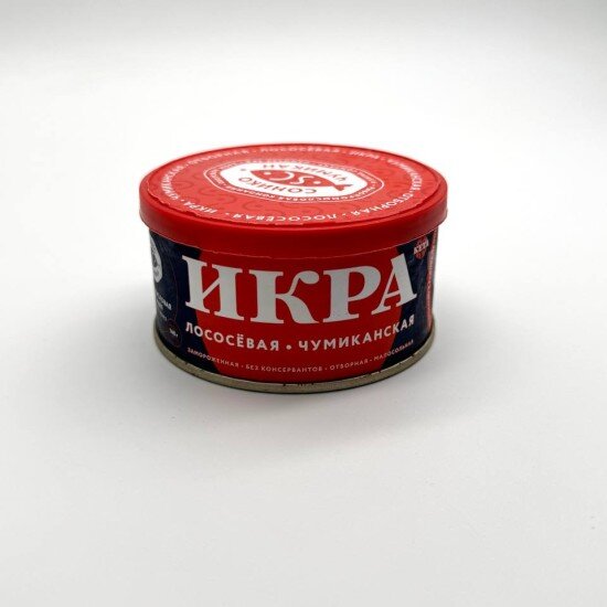Икра Кеты, 140гр, ж/б ООО "Сонико-Чумикан" отборная соленая