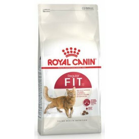 ROYAL CANIN Фит 32 сухой корм для взрослых кошек от 1 до 7 лет с умеренной активностью и доступом на улицу, 2 кг