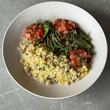 Булгур с грибами