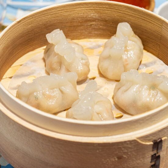 Дим-самы с белой рыбой