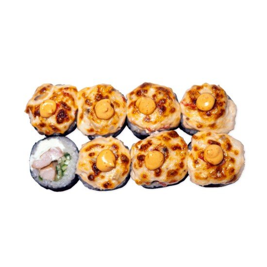 Запеченный ролл с курицей