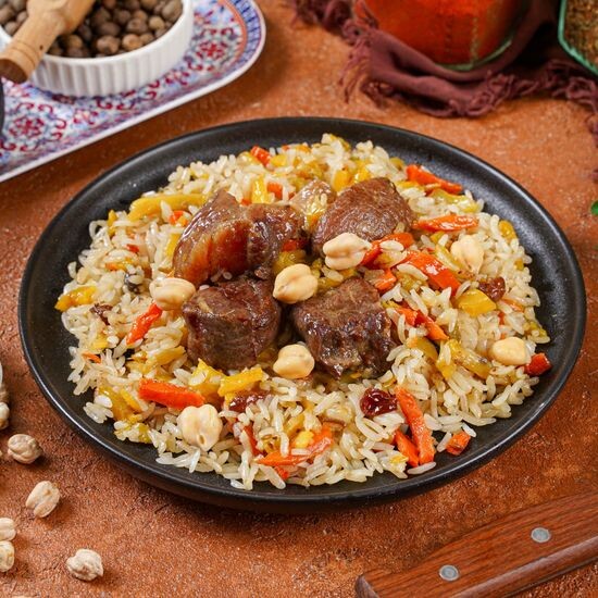 Плов с говядиной