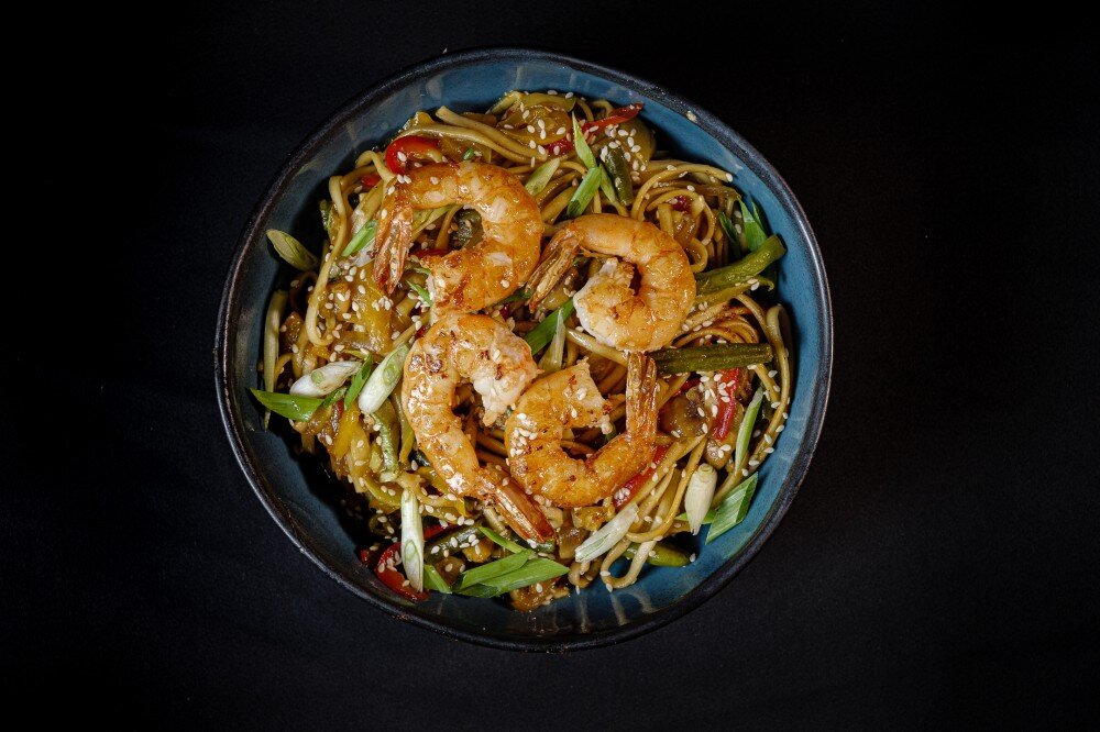 Удон / Соба с креветками