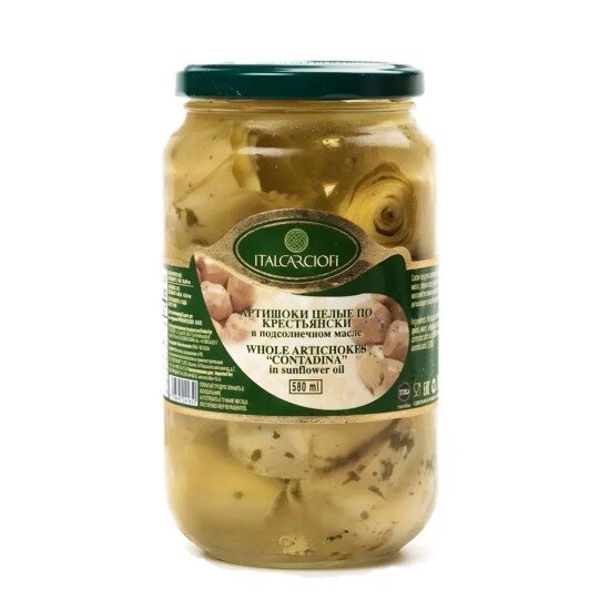 Артишоки в масле ItalCarciofi, 580мл
