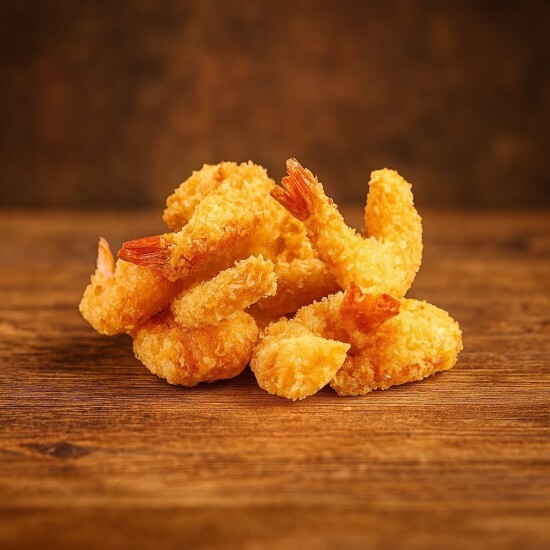 Креветки королевские в кляре