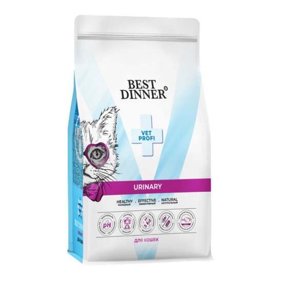 Best Dinner VET PROFI Urinary сухой корм для кошек, 1,5 кг