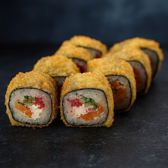 Ролл «Salmon в темпуре»