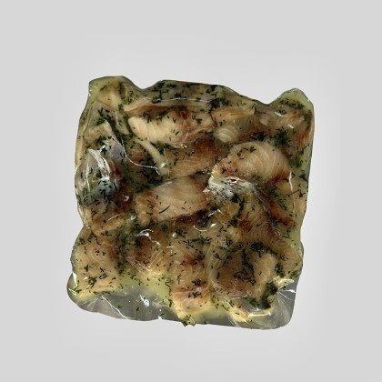 Кусочки сельди в масле с укропом, кг
