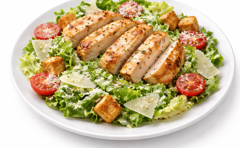 Цезарь с курицей