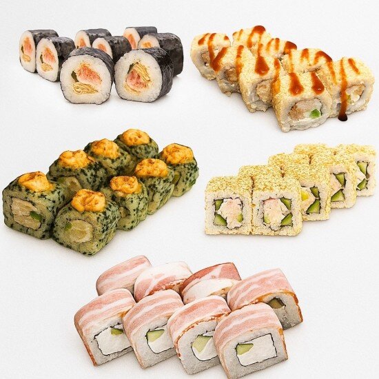 Сет «1 килограмм роллов»