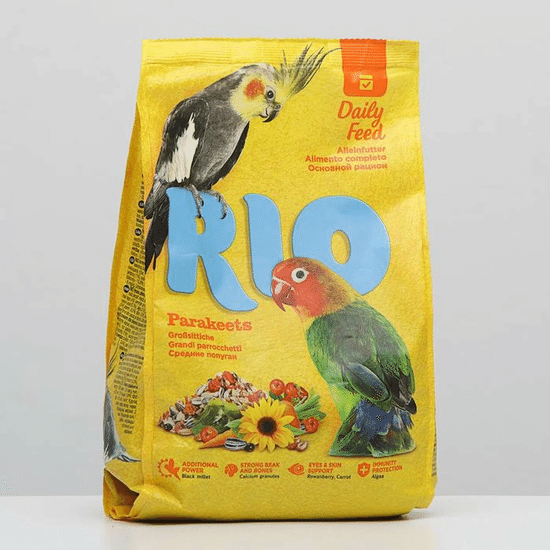 RIO корм для средних попугаев, 500 г