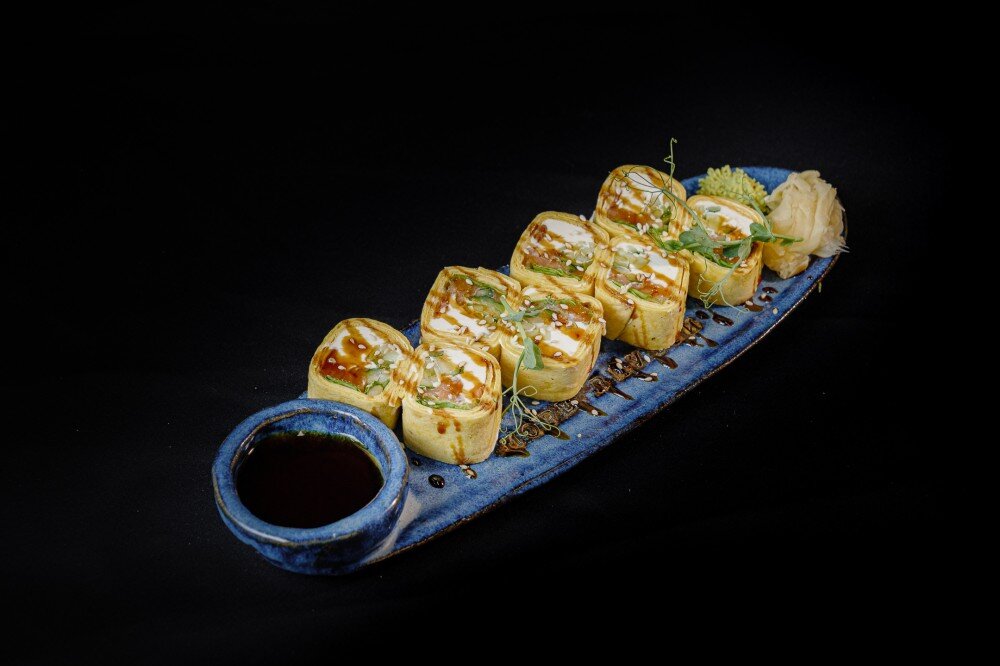 Ролл Тортилья с лососем