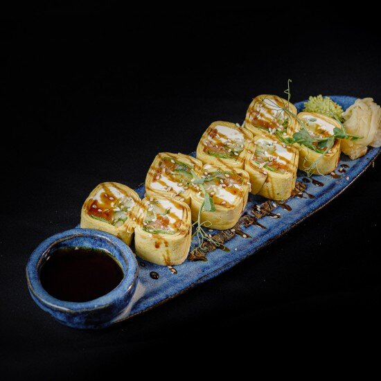 Ролл Тортилья с лососем