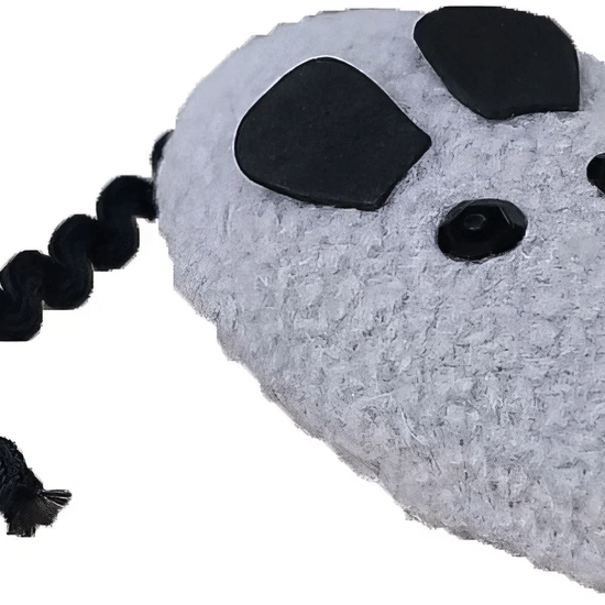 Игрушка для кошек, мышь мягкая, малая