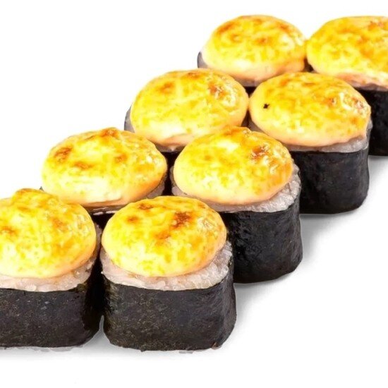 Запеченный с масляной рыбой