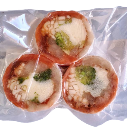 Рулет из кеты с вялеными томатами и брокколи2011778002569