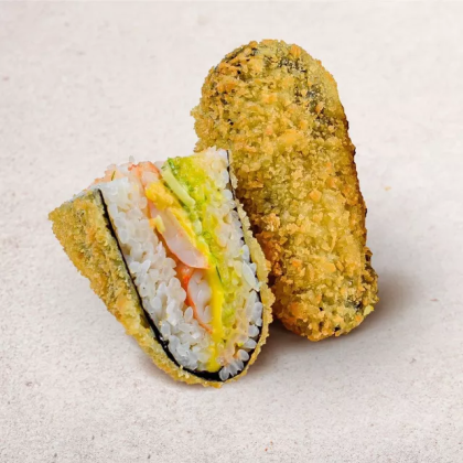 Онигири темпура с креветкой