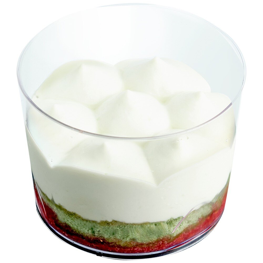 Пирожное в креманке Малина фисташка