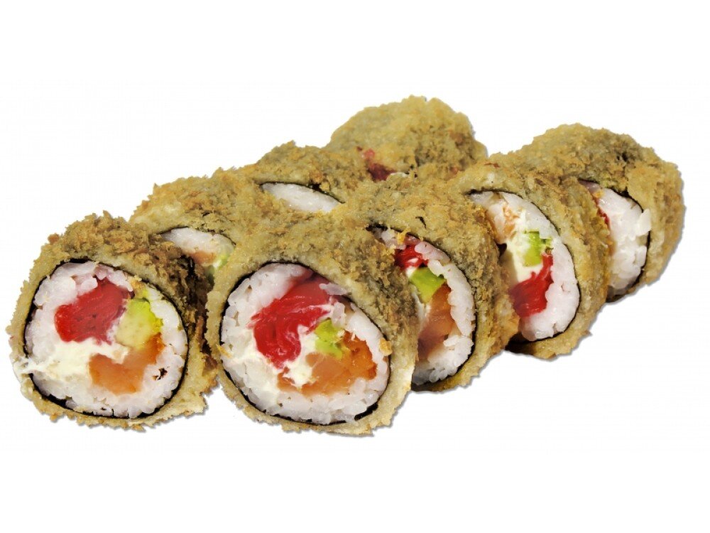 ТЕМПУРА С ТУНЦОМ ЛОСОСЕМ