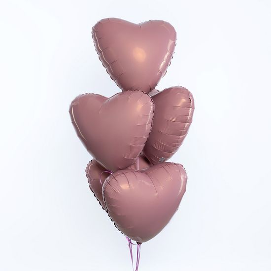 45 см, Сердце, Пустынная роза, Бохо