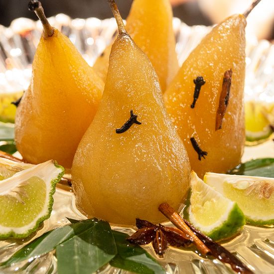 Груша в шаусинском вине