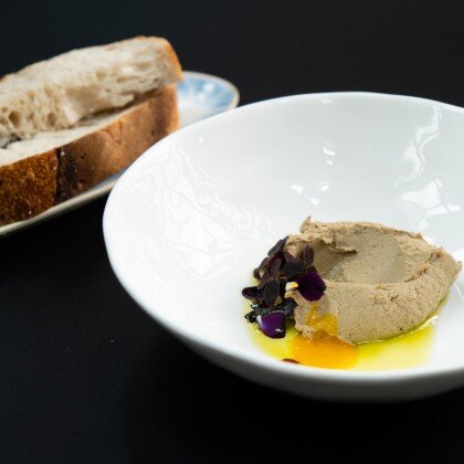 Паштет с манговым пюре