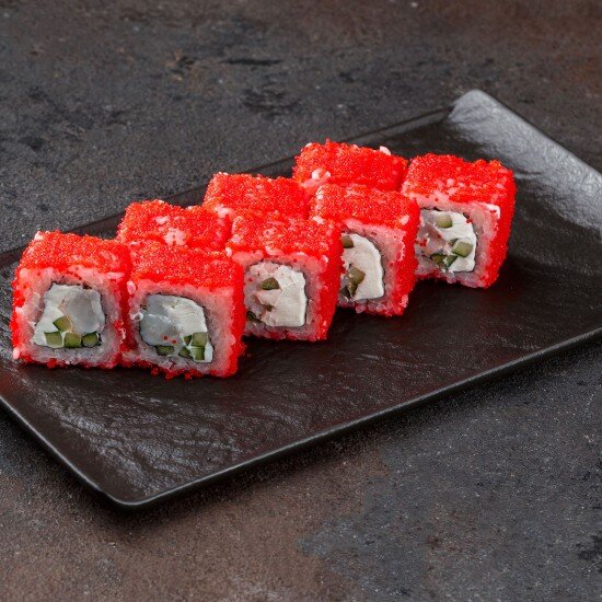 Ролл Калифорния с креветкой