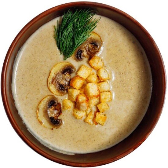 Суп-пюре грибной