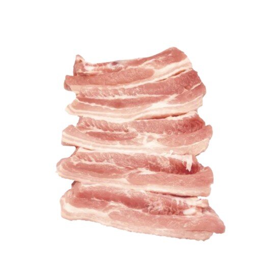 Грудинка свиная соленая 150гр