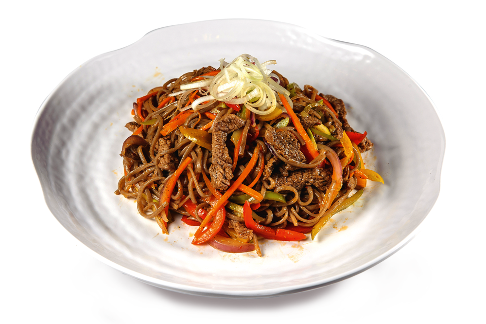 Соба с говядиной