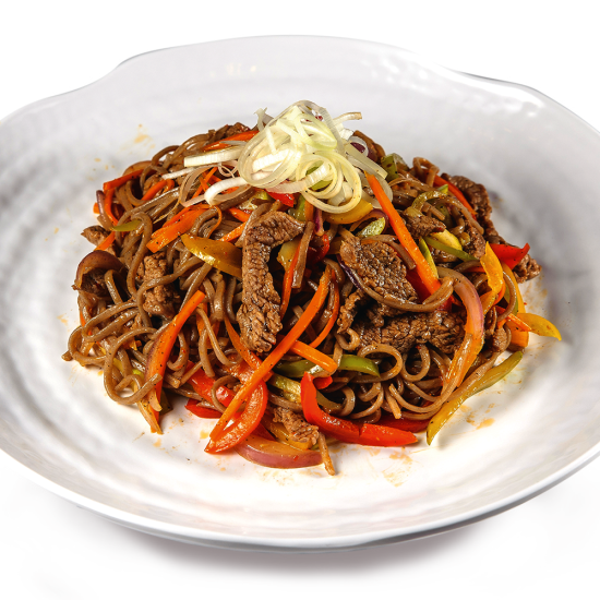 Соба с говядиной