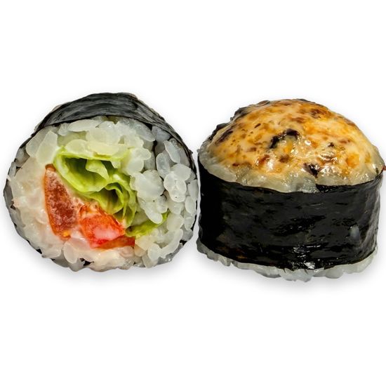 Ролл Сырно-грибной микс запеченный