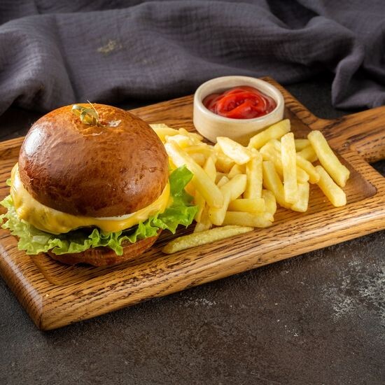 Бургер куриный мини