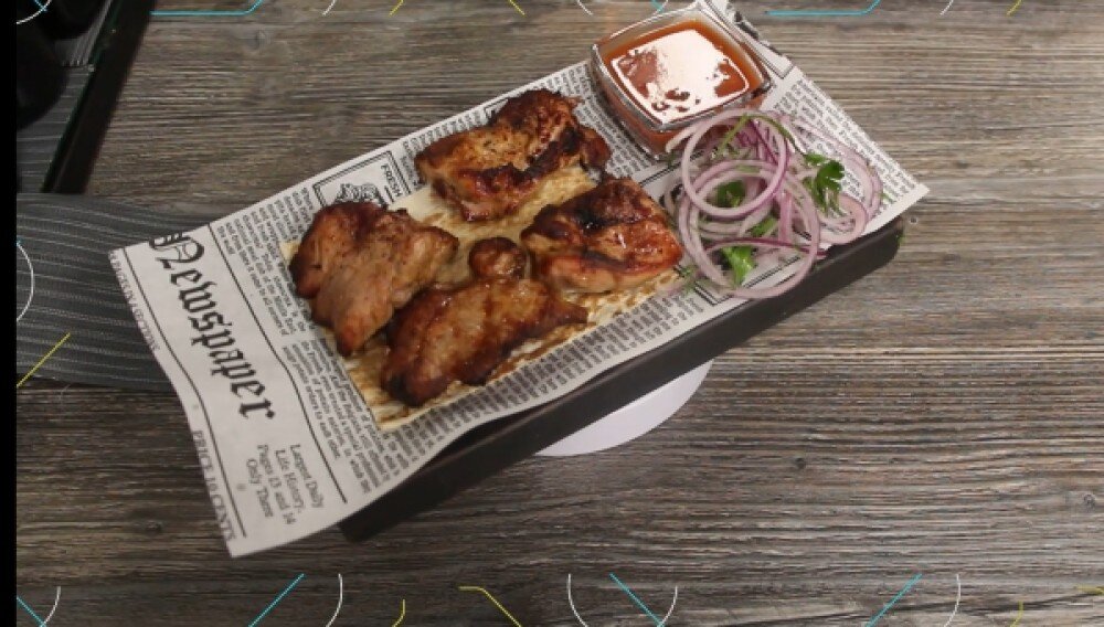 Шашлык из свиной шейки