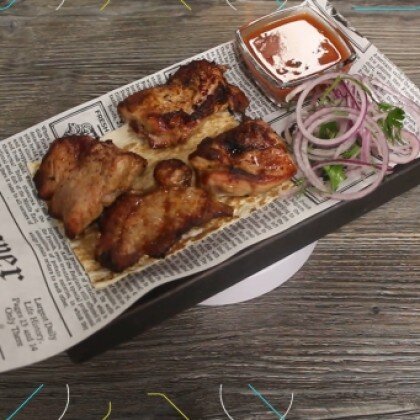 Шашлык из свиной шейки