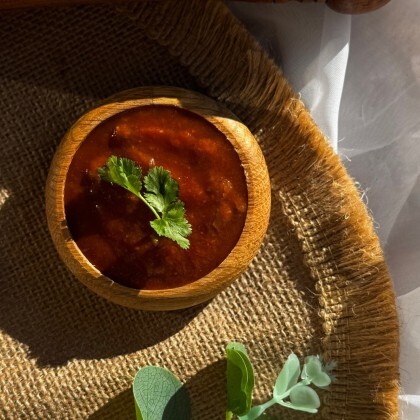 Красный шашлычный