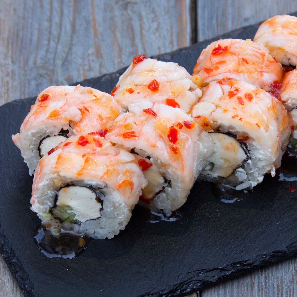 Филадельфия с креветкой